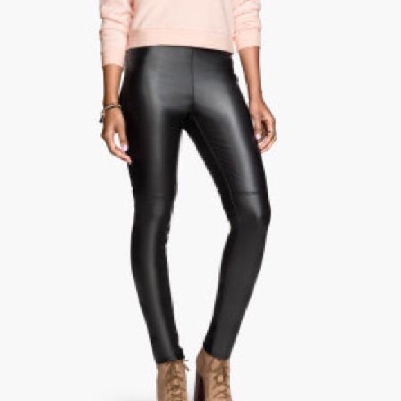 H&M Pants - NWOT: H&M Faux Leather Skinny Pants